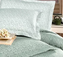 Yeşil Dal Desenli Bebek Nevresim Takımı